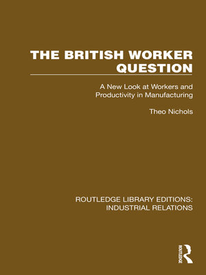 cover image of The British Worker Question